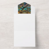 Invitation de mariage tout en un - Arbre de vie (À l'intérieur)