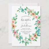 Invitation de mariage Tropical Island Luau (Devant)