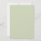Invitation de mariage tropicale humoristique (Dos)