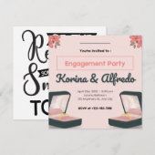 invitation de mariage unique (Devant / Derrière)
