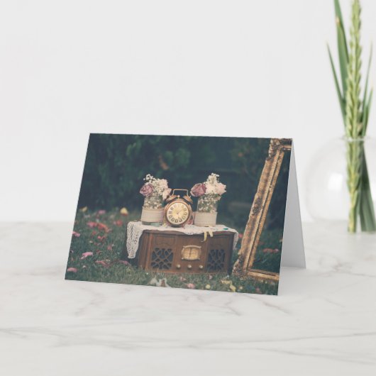 Invitation de mariage Vintage (Devant)
