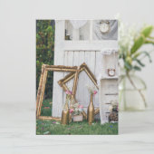 Invitation de mariage Vintage (Debout devant)