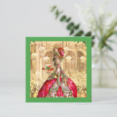 Invitation de Marie Antoinette (Debout devant)