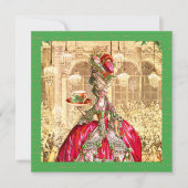 Invitation de Marie Antoinette (Devant)