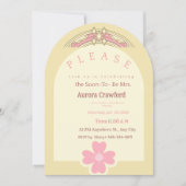 Invitation de mariée de luxe classique | Élégant (Devant)