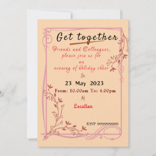 Invitation de Maroon