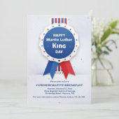 Invitation de Martin Luther King Ribbon (Debout devant)