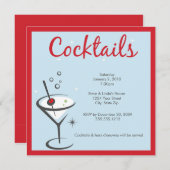 invitation de martini (Devant / Derrière)