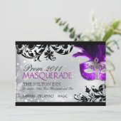 Invitation de mascarade (Debout devant)