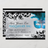 Invitation de mascarade (Devant / Derrière)