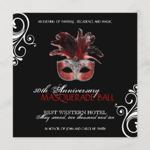 Invitation de mascarade de Halloween