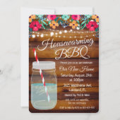 Invitation de Mason Jar BBQ Mason (Devant)