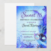 Invitation de masquerade pour un anniversaire de 1 (Devant / Derrière)