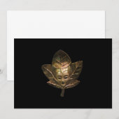 Invitation de masques vénitiens (Devant / Derrière)