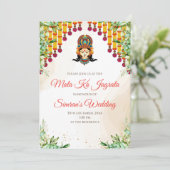 Invitation de Mata ki Chowki & Invitations de Mata (Debout devant)