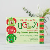 Invitation de mauvais goût de partie de chandail (Debout devant)