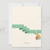 Invitation de Medley Flower (Dos)