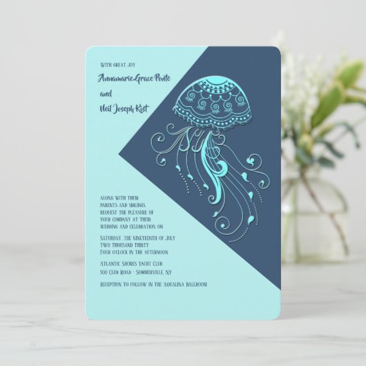 Invitation de méduses (Debout devant)