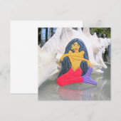 invitation de mermaid (Devant / Derrière)