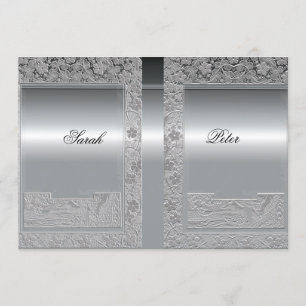 Invitation de mise à jour argentée