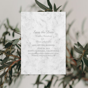 Invitation de mise en vente élégante en marbre gri