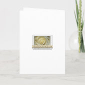 Invitation de Mitzvah de barre (Dos)