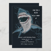 Invitation de morsure de requin (Devant / Derrière)