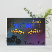 Invitation de motocyclette (Debout devant)