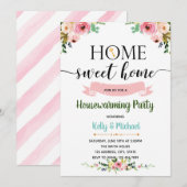 Invitation de mots de réchauffement domestique (Devant / Derrière)