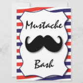 Invitation de moustache (Devant)