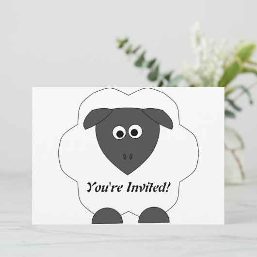 Invitation de mouton (Debout devant)