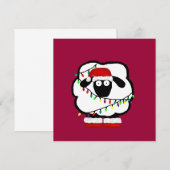 Invitation de moutons de fête (Devant / Derrière)