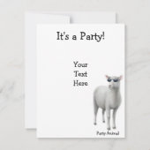 Invitation de moutons noirs (Dos)