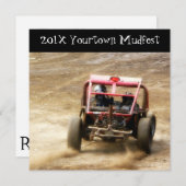 Invitation de Mudfest Sale Dunebuggy 4x4 (Devant / Derrière)