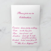 Invitation de multi-utilisation de lever de soleil (Intérieur)