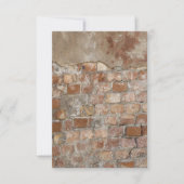 Invitation de mur de briques anciennes (Devant)