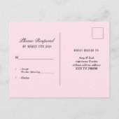 invitation de musique adulte rsvp (Dos)