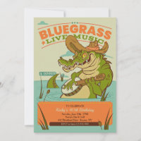 Invitation de musique Bluegrass