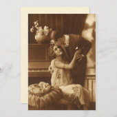 Invitation de musique romantique d'amour et de rom (Devant / Derrière)