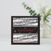 Invitation de musique - Utilisations facultatives (Debout devant)