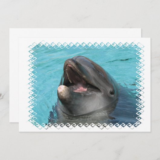 Invitation de nageoire (Devant / Derrière)