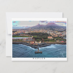 Invitation de Naples Italie