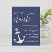 Invitation de Nauti Bachelorette (Debout devant)