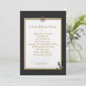 Invitation de navire à voile (Debout devant)