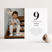 Invitation de neuf photos de paysage