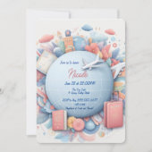 Invitation de Nicole pour des événements à thème d (Devant)