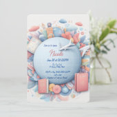 Invitation de Nicole pour des événements à thème d (Debout devant)