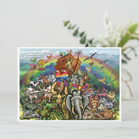 Invitation de Noah's Ark (Debout devant)