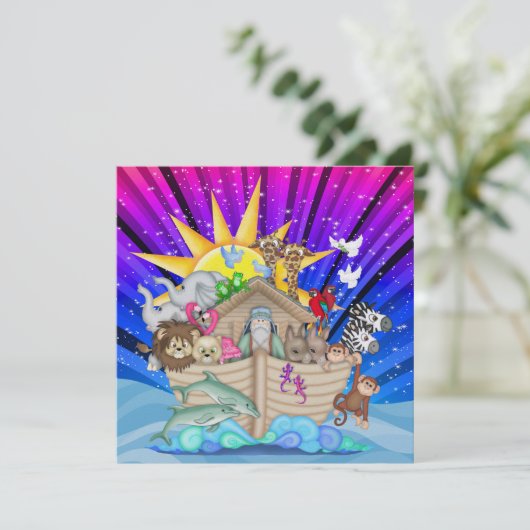 Invitation de Noah's Ark (Debout devant)