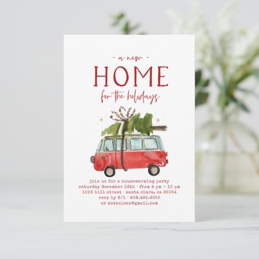 Invitation de Noël (Debout devant)